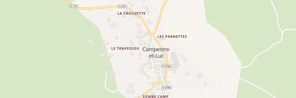 Plan du 5013 Village de Campestre à Campestre-et-Luc