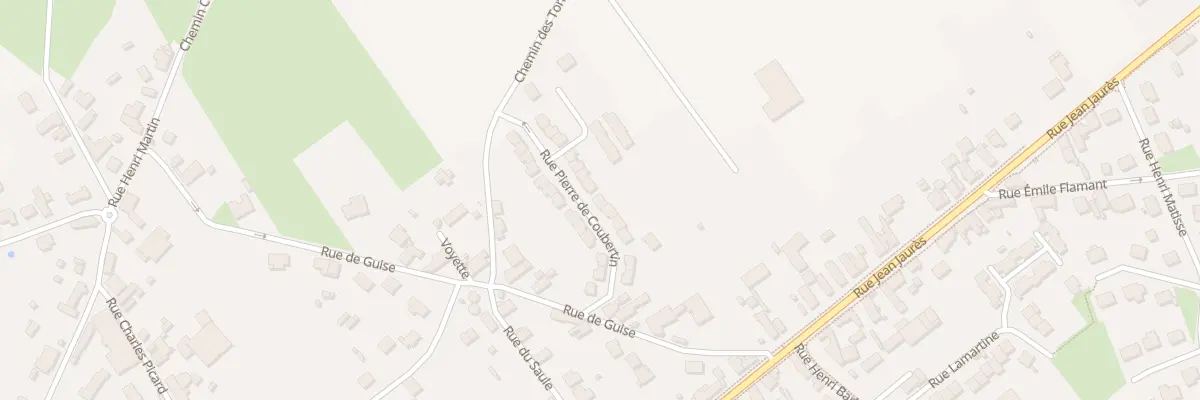 Plan du 116 Rue Pierre de Coubertin à Fresnoy-le-Grand