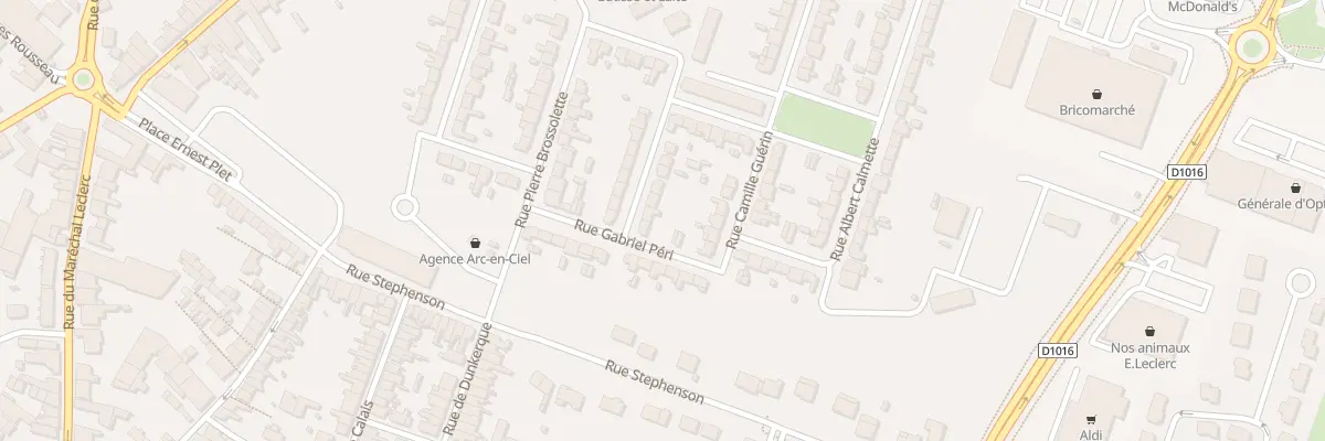 Plan du 4 Rue M Van Der Mersch à Caudry