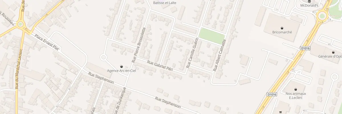 Plan du 6 Rue M Van Der Mersch à Caudry