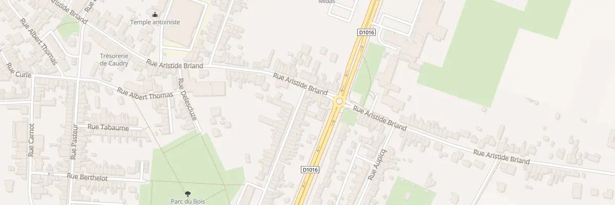 Plan du 1 Rue de Fourmies à Caudry