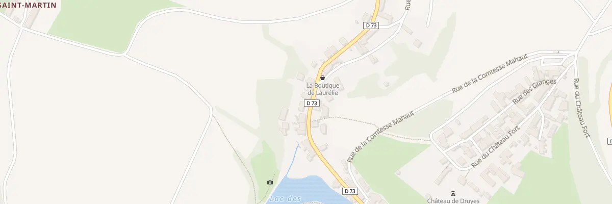 Plan du 17 Rue Thiers à Druyes-les-Belles-Fontaines