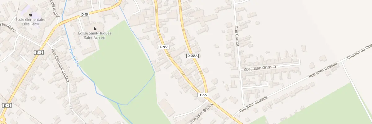 Plan du 45 Rue Jules Boucly à Haspres