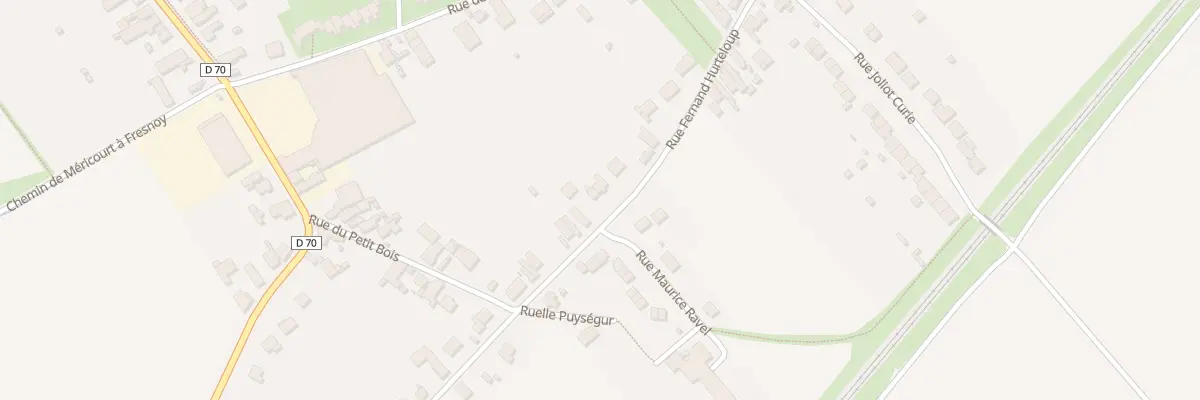 Plan du 214 Rue Fernand Hurteloup à Fresnoy-le-Grand
