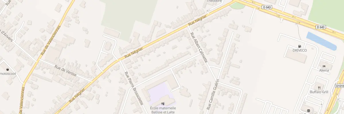 Plan du 63 Rue Albert Camus à Caudry