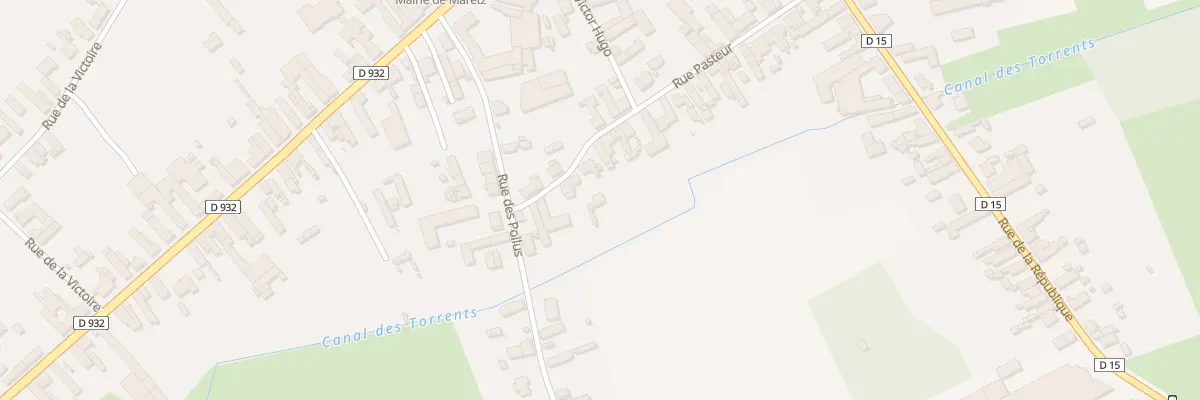 Plan du 4 Rue Pasteur à Maretz