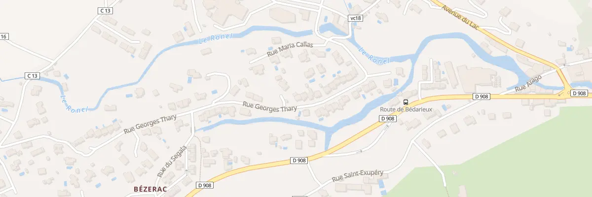 Plan du 24 Rue Georges Thary à Clermont-l’Hérault