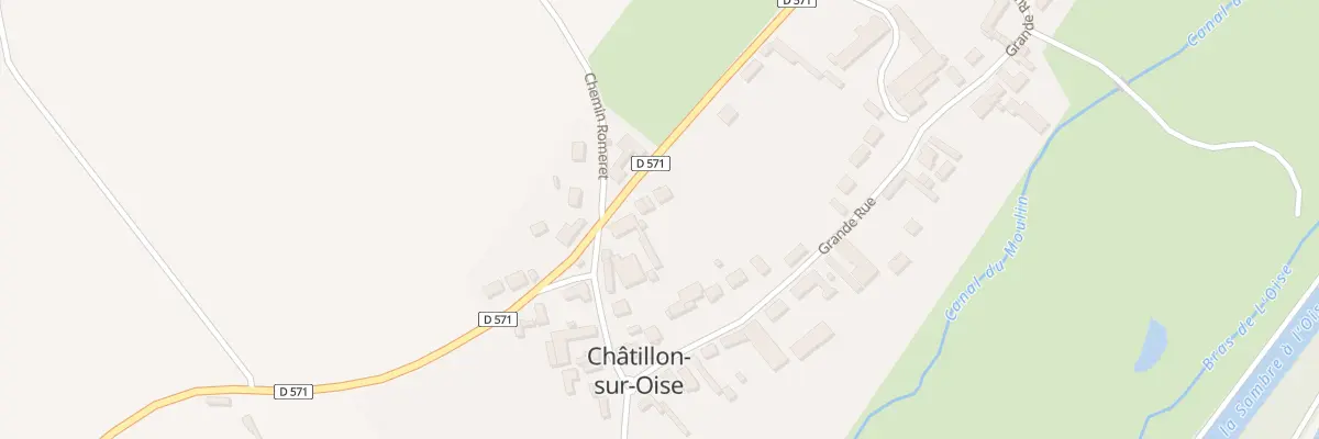 Plan du 13 Rue d’En Haut à Châtillon-sur-Oise