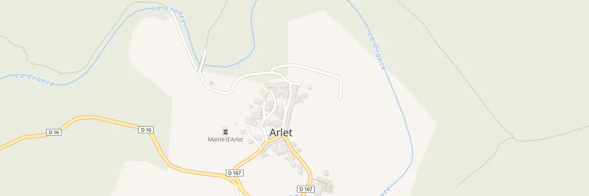 Plan du 5015 Le Bourg à Arlet
