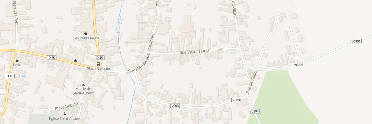 Plan du 16 Rue Victor Hugo à Saint-Aubert