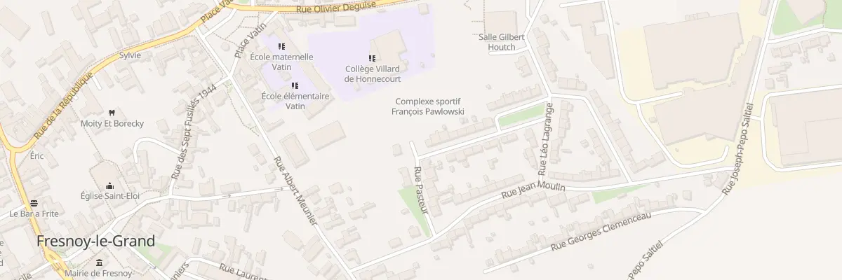 Plan du 15 Rue du Docteur Schweitzer à Fresnoy-le-Grand