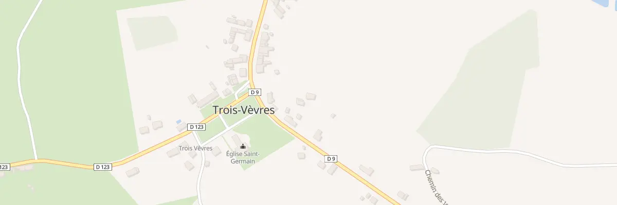 Plan du 7 Rte de la Machine à Trois-Vèvres