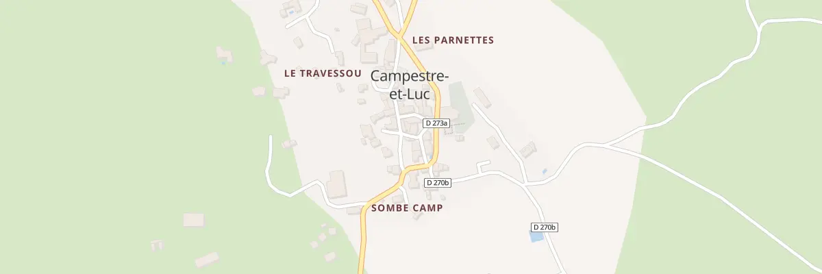 Plan du 5083 Village de Campestre à Campestre-et-Luc