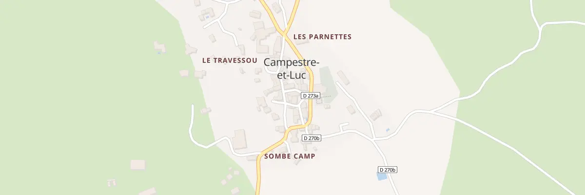 Plan du 5026 Village de Campestre à Campestre-et-Luc