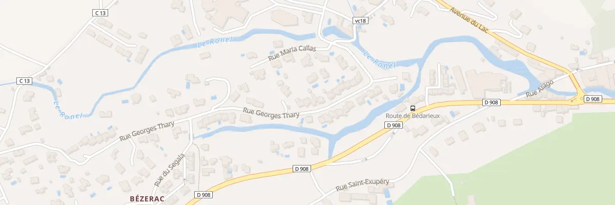 Plan du 22 Rue Georges Thary à Clermont-l’Hérault