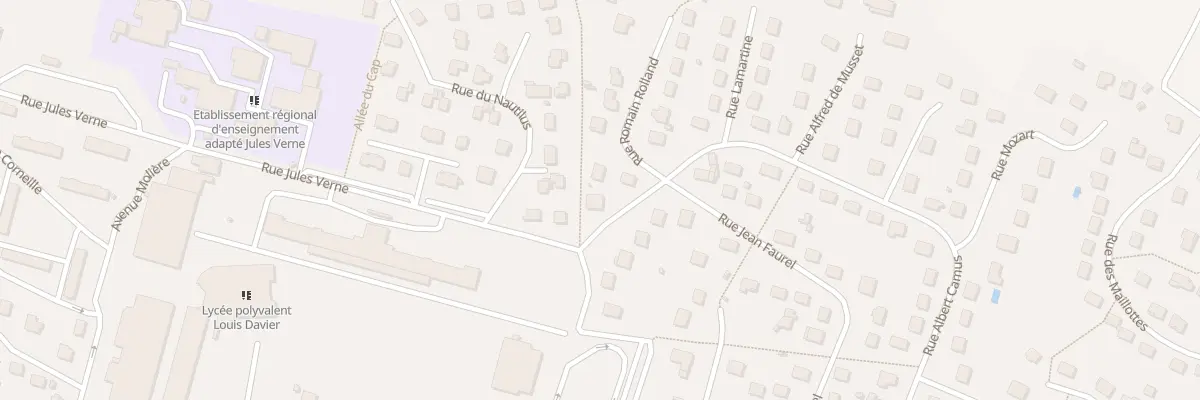 Plan du 1 Rue Albert Camus à Joigny