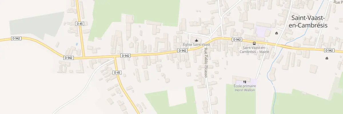 Plan du 38 Rue Jean Jaurès à Saint-Vaast-en-Cambrésis