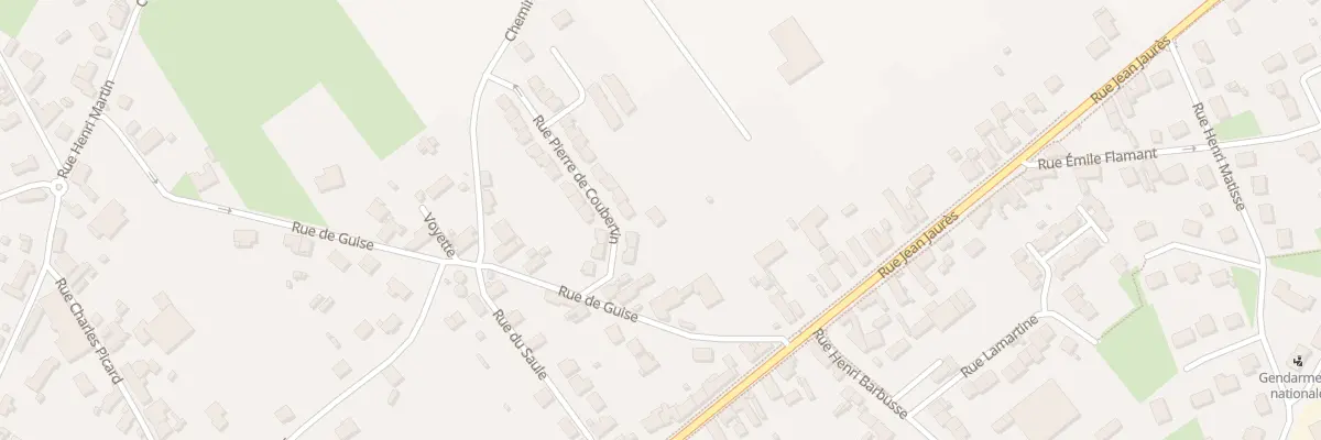 Plan du 80 Rue Pierre de Coubertin à Fresnoy-le-Grand