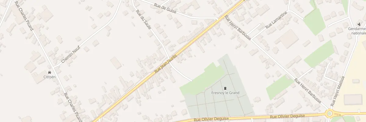 Plan du 248 Rue Jean Jaurès à Fresnoy-le-Grand