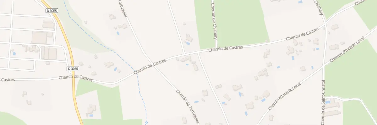 Plan du 11 Che de Chichery à Pézenas