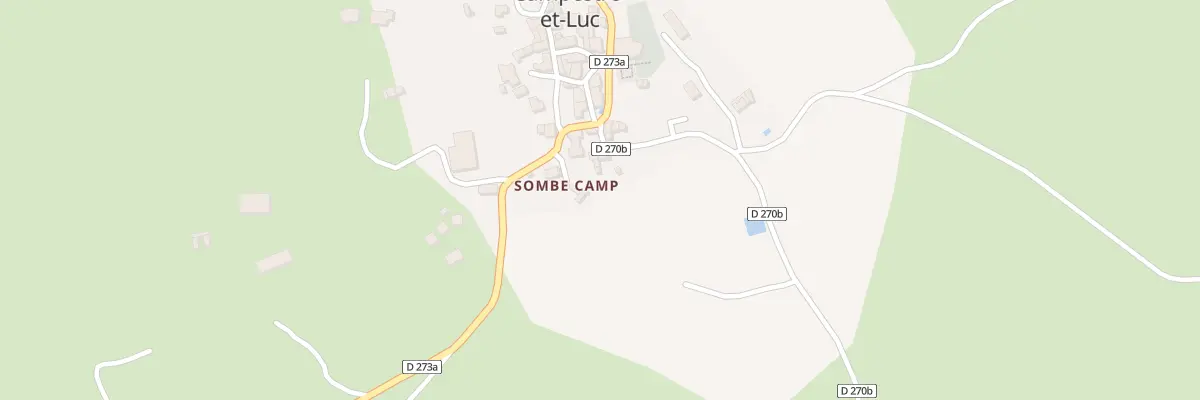 Plan du 5156 Sombe Camp à Campestre-et-Luc