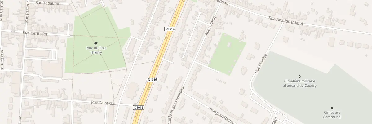 Plan du 28 Rue Aupicq à Caudry