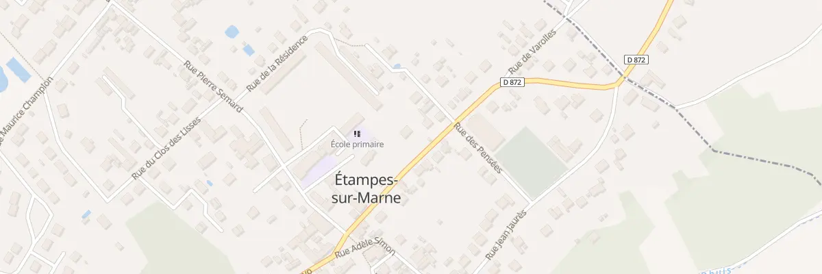 Plan du 5 Rue de Chierry à Étampes-sur-Marne