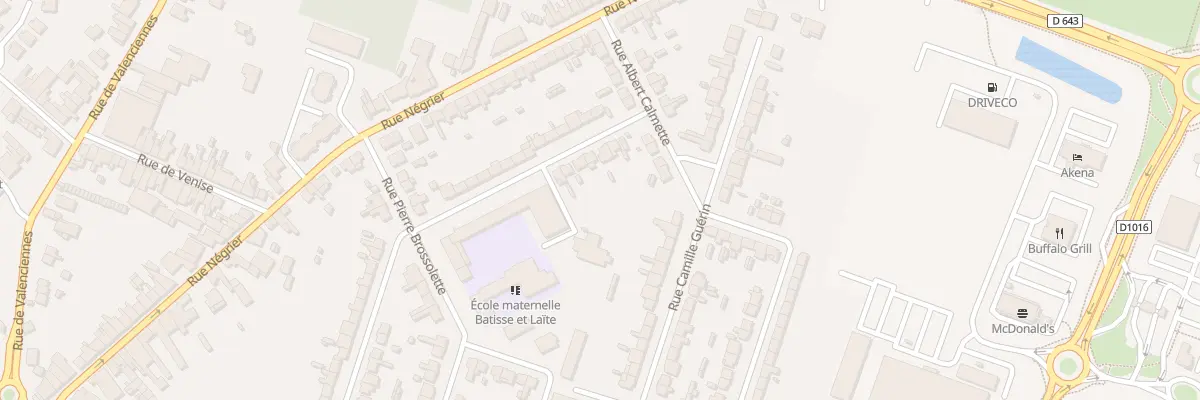 Plan du 26 Rue Albert Camus à Caudry