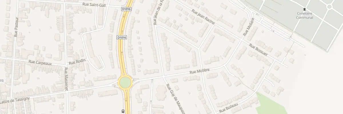 Plan du 29 Rue Jean de la Fontaine à Caudry