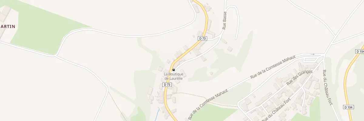 Plan du 20 Rue Thiers à Druyes-les-Belles-Fontaines