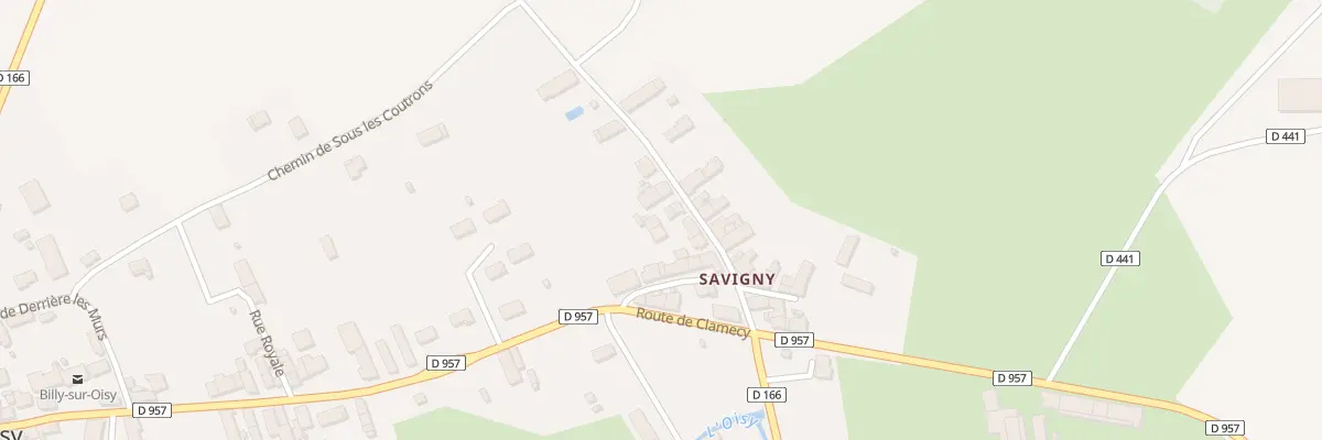 Plan du 6 Rte de Charmois à Billy-sur-Oisy