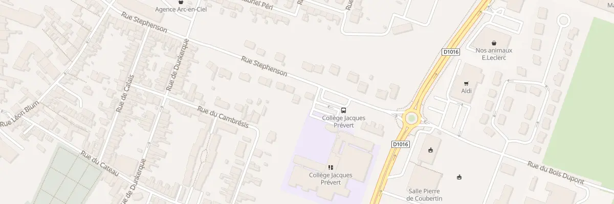 Plan du 50 Rue Stephenson à Caudry