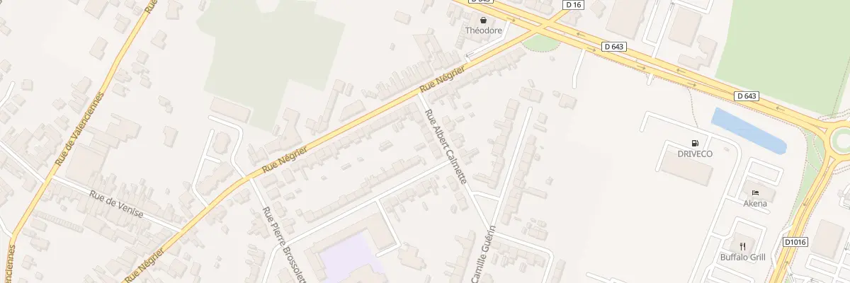 Plan du 57 Rue Albert Calmette à Caudry
