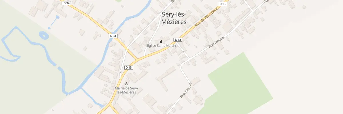 Plan du 22 Pl de Verdun à Séry-lès-Mézières