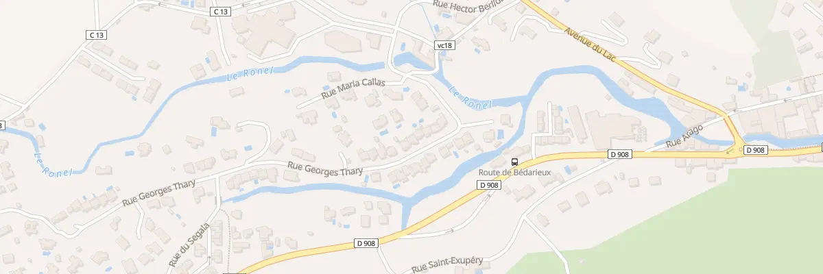 Plan du 14 Rue Georges Thary à Clermont-l’Hérault