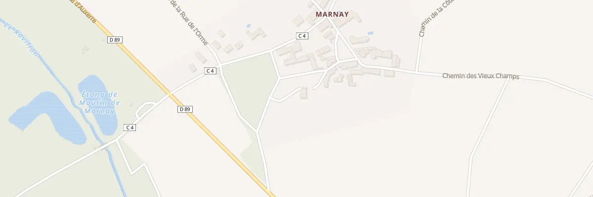 Plan du 2 Che des Concises Thorigny à Poilly-sur-Tholon
