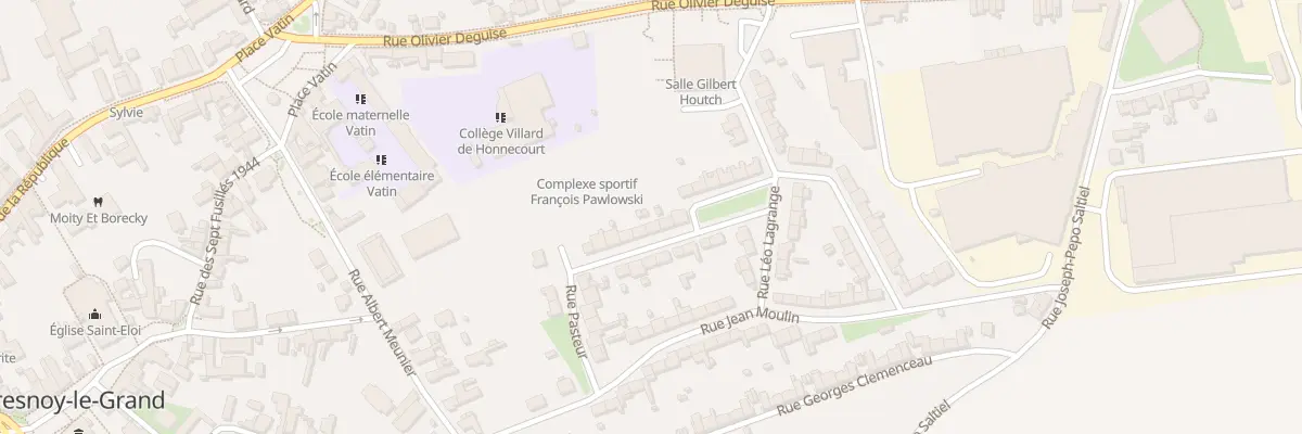 Plan du 61 Rue du Docteur Schweitzer à Fresnoy-le-Grand