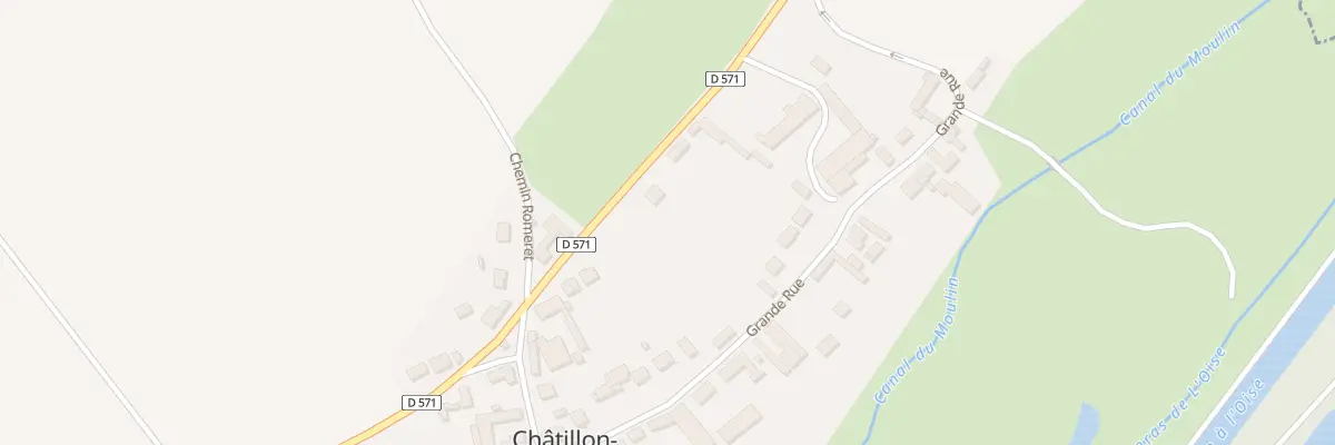 Plan du 7 Rue d’En Haut à Châtillon-sur-Oise