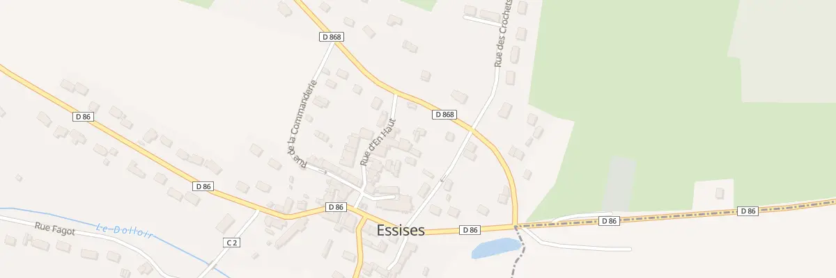 Plan du 5 Rte des Caquerets à Essises