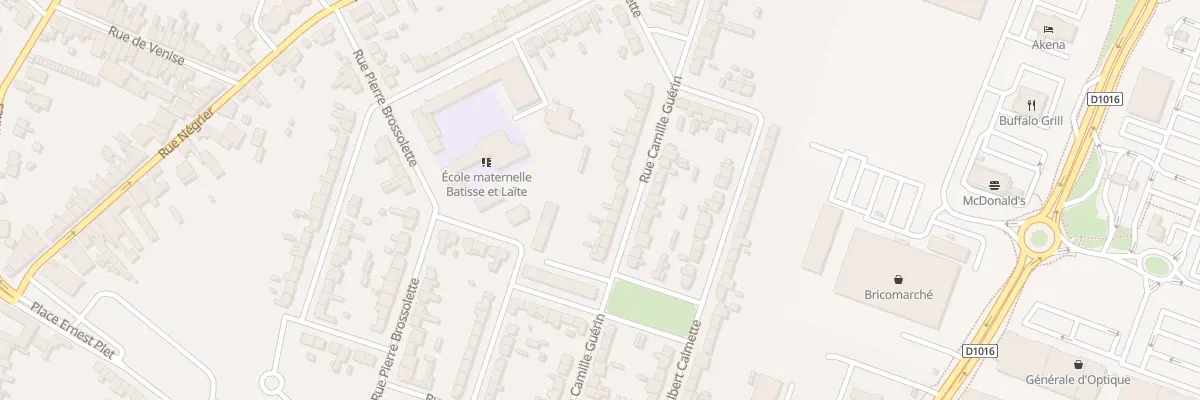 Plan du 31 Rue Camille Guérin à Caudry