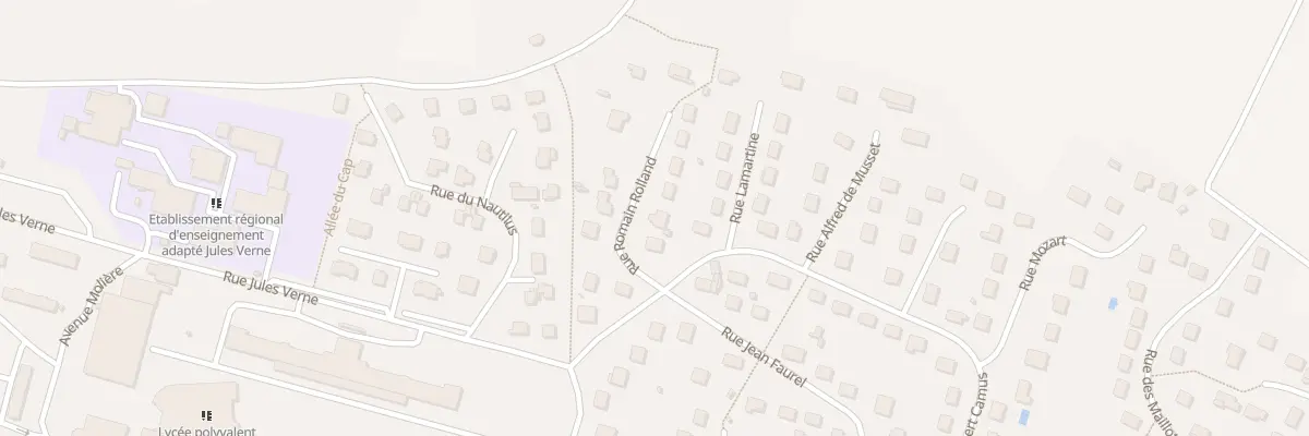 Plan du 4 Rue Romain Rolland à Joigny