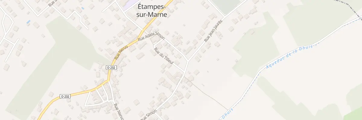 Plan du 8 Rue Adele Simon à Étampes-sur-Marne