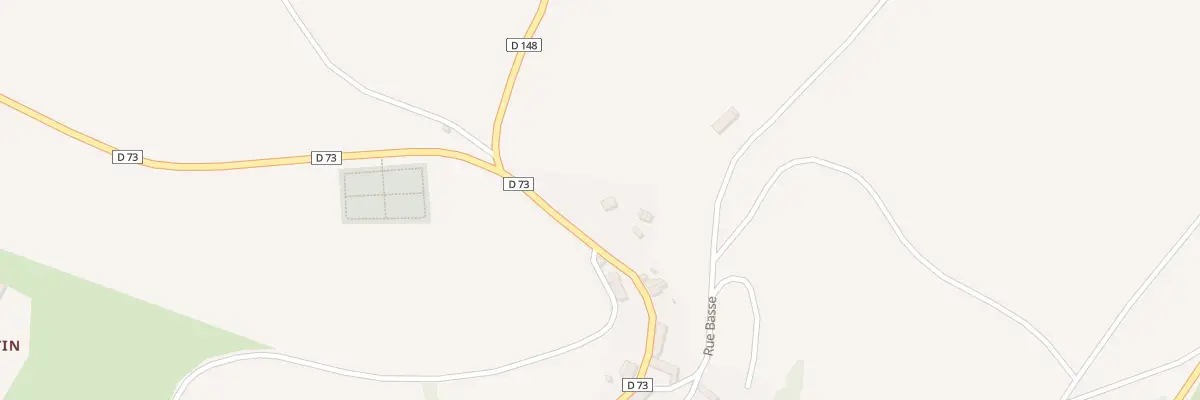 Plan du 38 Rue Thiers à Druyes-les-Belles-Fontaines