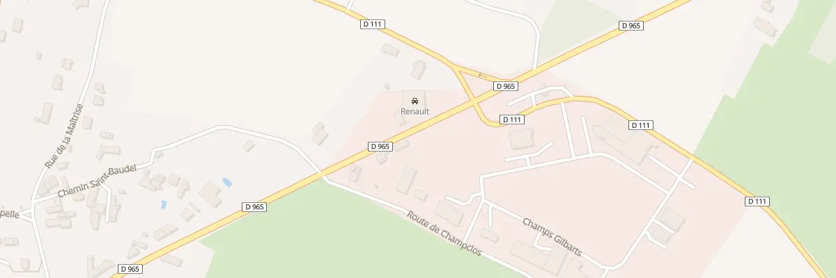 Plan du 1 Rte Impériale à Pourrain