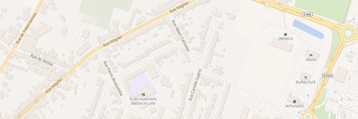 Plan du 49 Rue Albert Calmette à Caudry