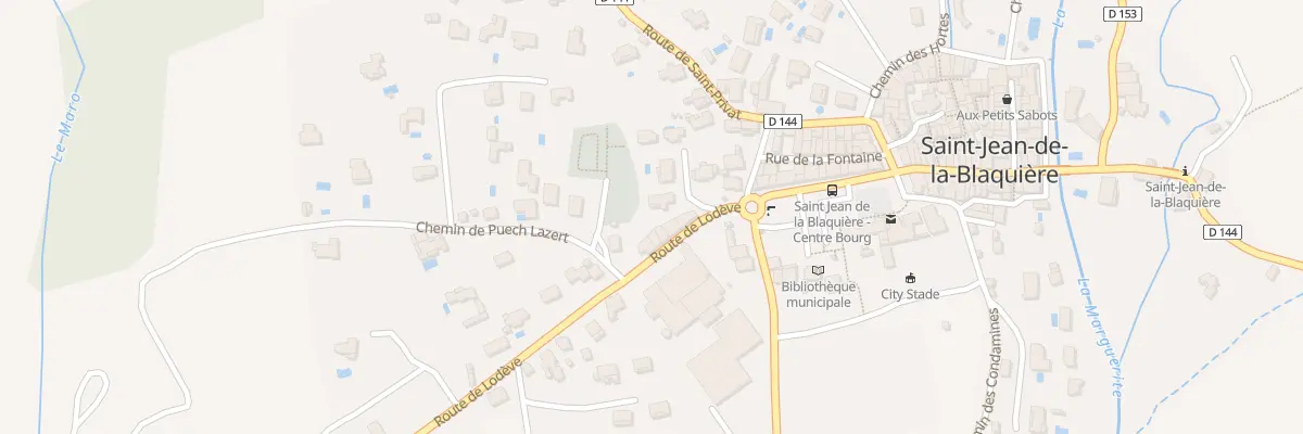 Plan du 1 Lot Olivet à Saint-Jean-de-la-Blaquière