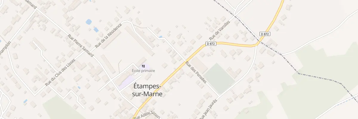 Plan du 9 Rue de Chierry à Étampes-sur-Marne