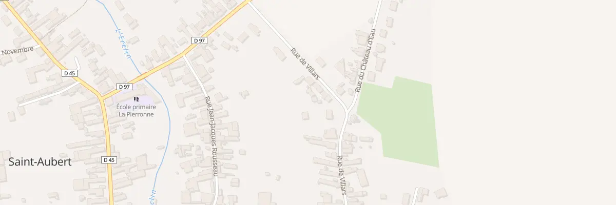 Plan du 35 Rue de Villars à Saint-Aubert