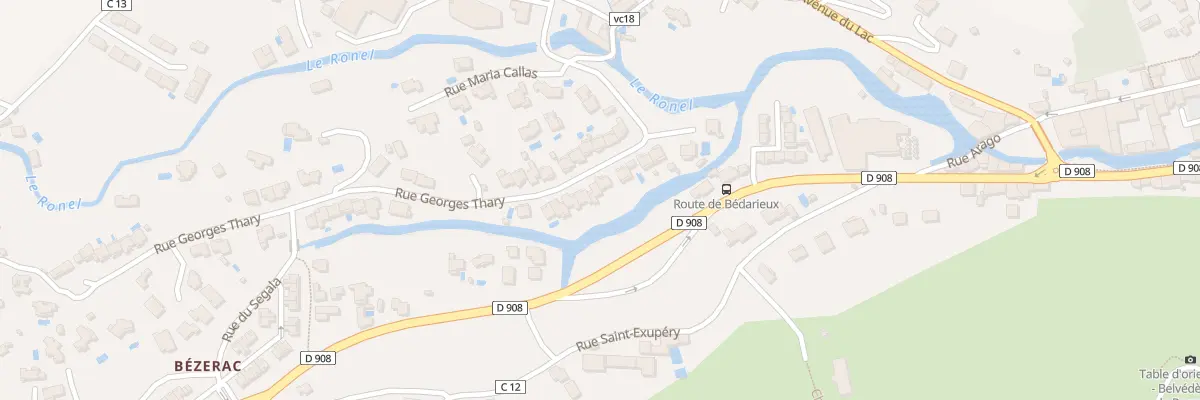Plan du 9 Rue Georges Thary à Clermont-l’Hérault