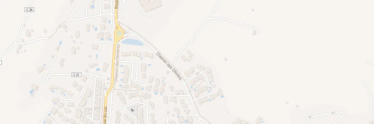 Plan du 230 Che des Oliviers à Clermont-l’Hérault
